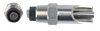 Abreuvoirs 1/2'' hexagonaux en acier inoxydable pour porcelet