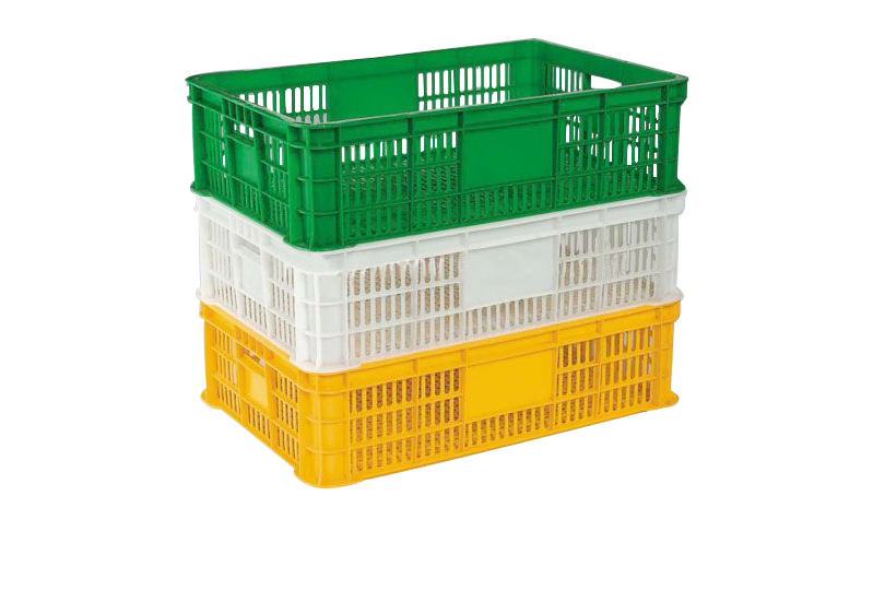 Cage de poulet en circulation